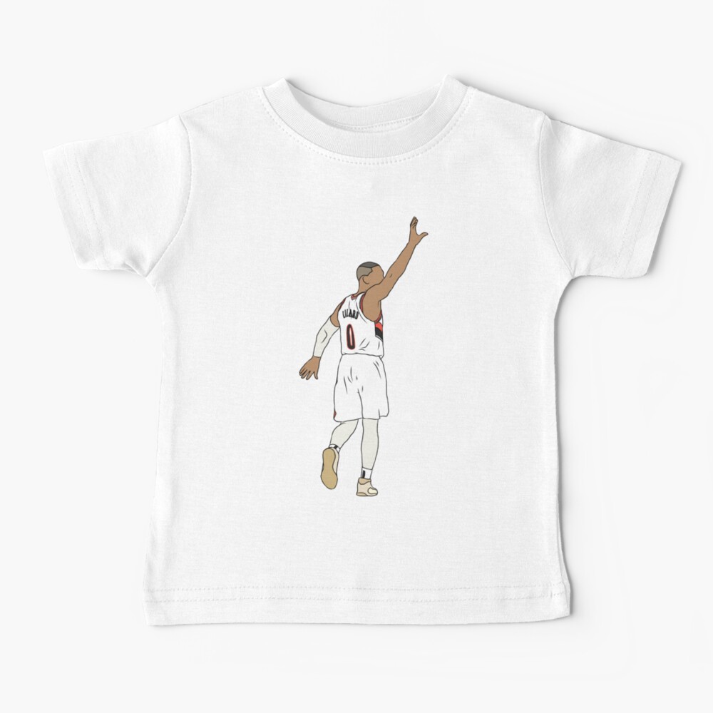 Damian Lillard Waves Goodbye Baby T-Shirt