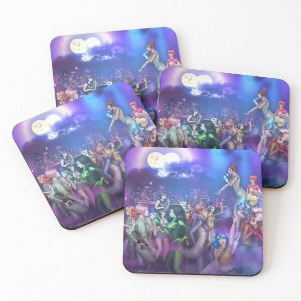 Item preview, Super Concert Hero Girls designed and sold by ladykraken.