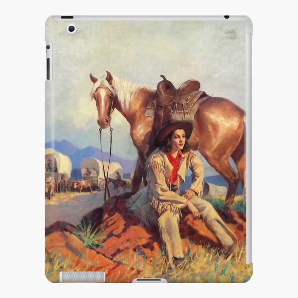 Polly Kent Rides West iPad Snap Case