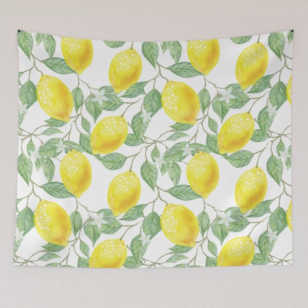 Item preview, Lemons, Lemon pattern designed and sold by Logic72.