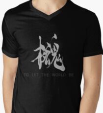 Metal Gear Solid - Philanthropie (weiß) T-Shirt mit V-Ausschnitt für Männer