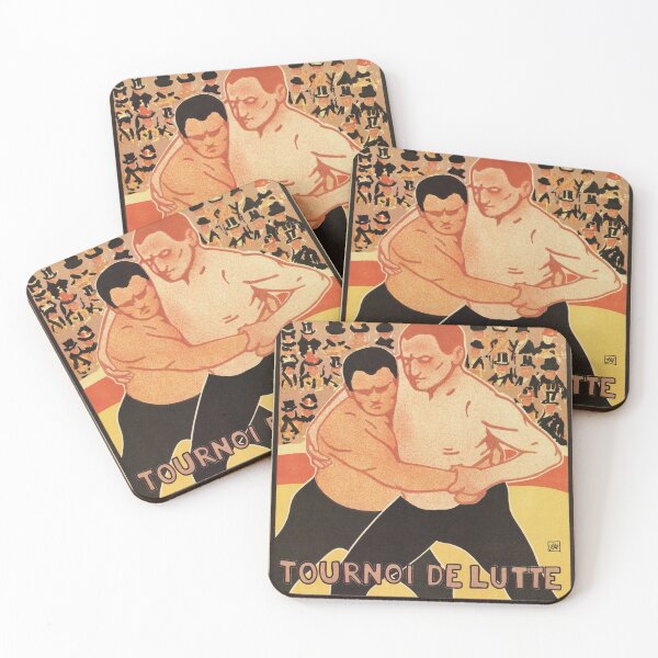Item preview, Vintage wrestling tournament advertising designed and sold by aapshop.