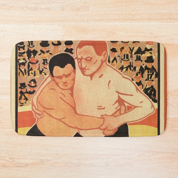 Item preview, Vintage wrestling tournament advertising designed and sold by aapshop.
