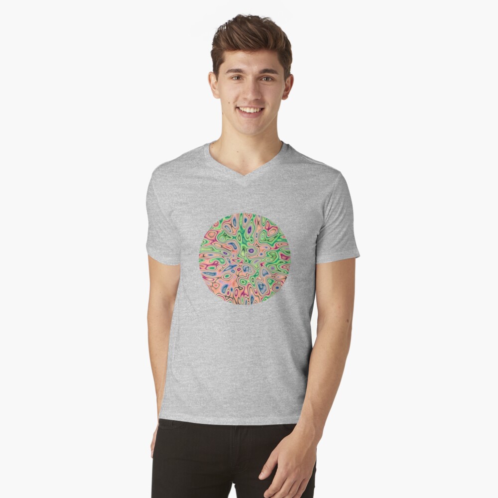 Item preview, V-Neck T-Shirt designed and sold by blackhalt.