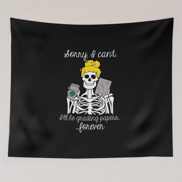 Item preview, Blonde Skeleton Zombie Teacher Tee Shirt T-shirt Teacher designed and sold by ArtikIceTees.