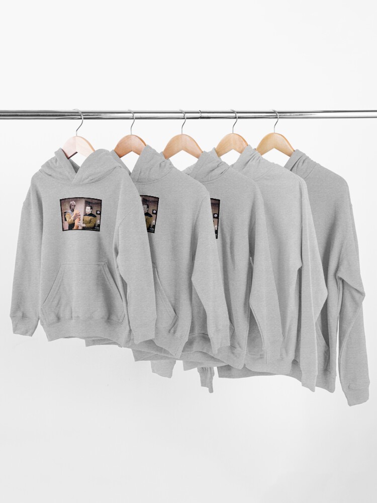 Alternate view of Star Trek Next Generation What is This? Poster Kids Pullover Hoodie