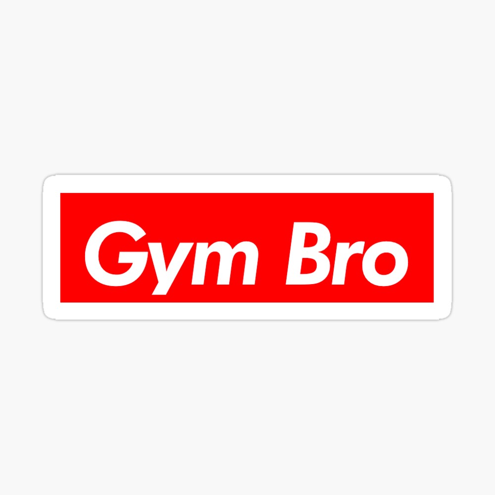 Gym Bro Only Arms | Sticker