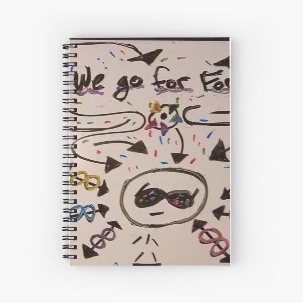 We Go For Forever Spiral Notebook