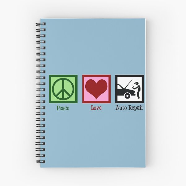 Item preview, Peace Love Auto Repair designed and sold by Epic Love Designs.