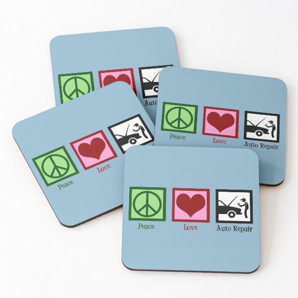 Item preview, Peace Love Auto Repair designed and sold by Epic Love Designs.