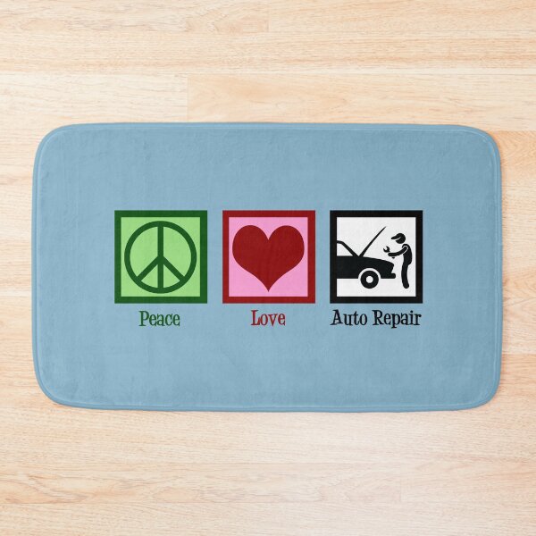 Item preview, Peace Love Auto Repair designed and sold by Epic Love Designs.