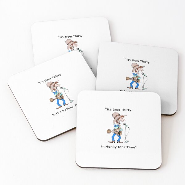 Item preview, Its Beer Thirty In Honky Tonk Time Sticker designed and sold by rossandrews.