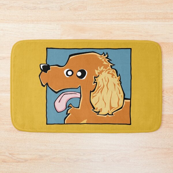 Item preview, Cocker Spaniel - Golden (Face) YELLOW BG designed and sold by TheChicken.