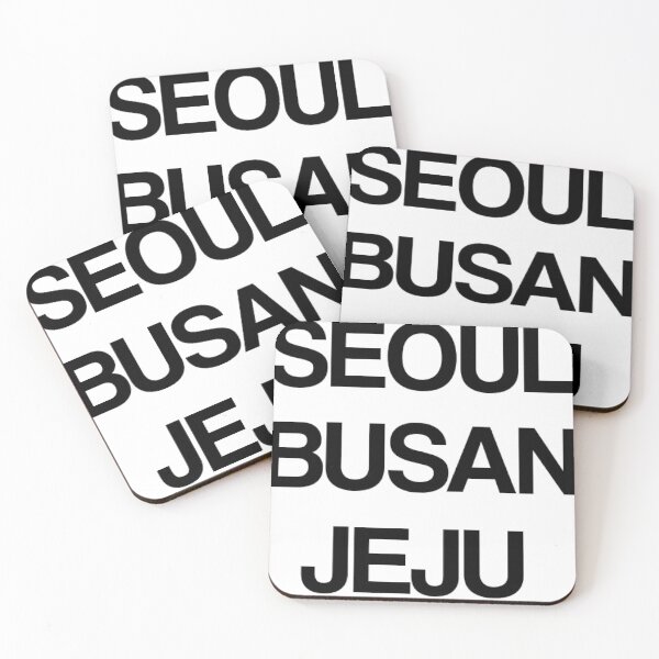 Item preview, Seoul Busan Jeju designed and sold by RBEnt.