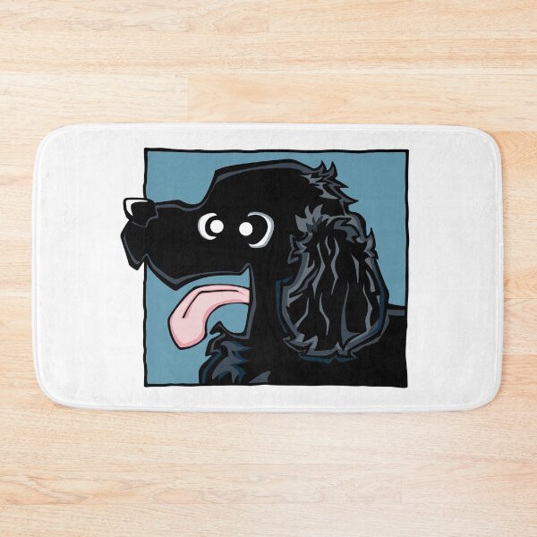 Item preview, Cocker Spaniel - Black (Face) WHITE BG designed and sold by TheChicken.