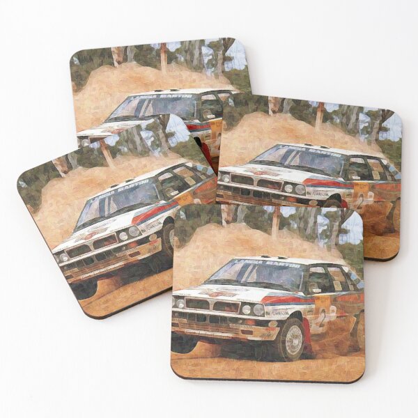 Item preview, Lancia Delta Integrale Rally Poster – Classic Group A Legend designed and sold by Road To Track.