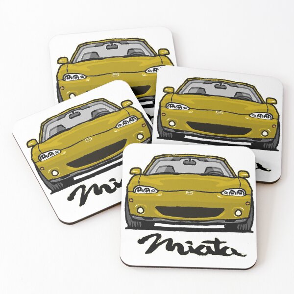 Item preview, MX5 Miata NB - NB2 Yellow designed and sold by Woreth.