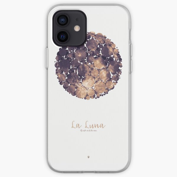 La Luna - Fly with me to the moon iPhone Flexible Hülle