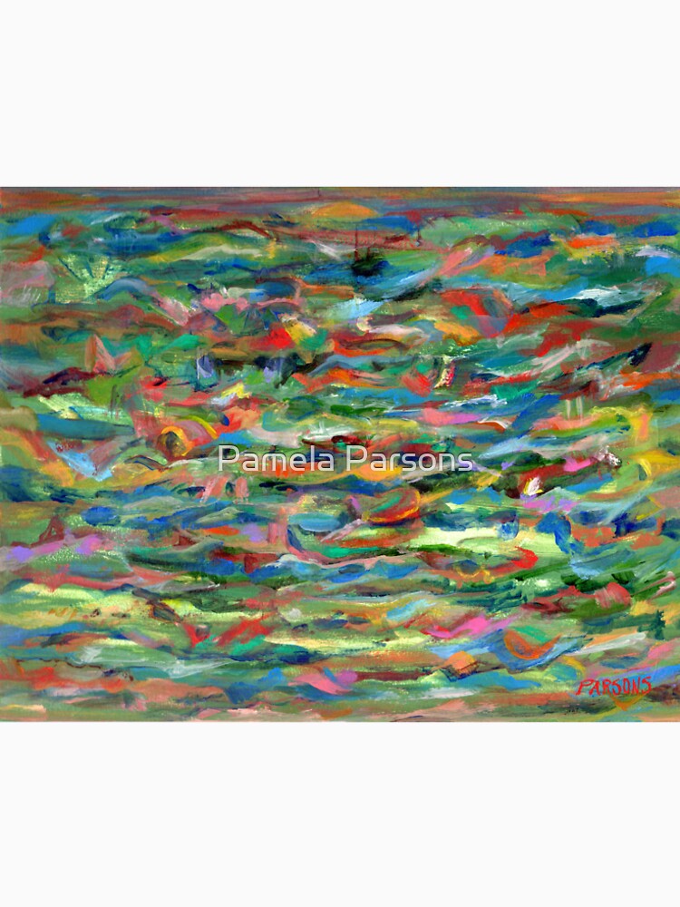 Birds Flying Over Water. From original painting by Pamela Parsons. by parsonsp