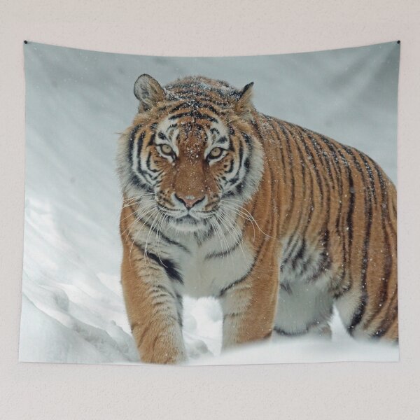 Item preview, Tiger In The Snow, Snow Tiger designed and sold by Logic72.