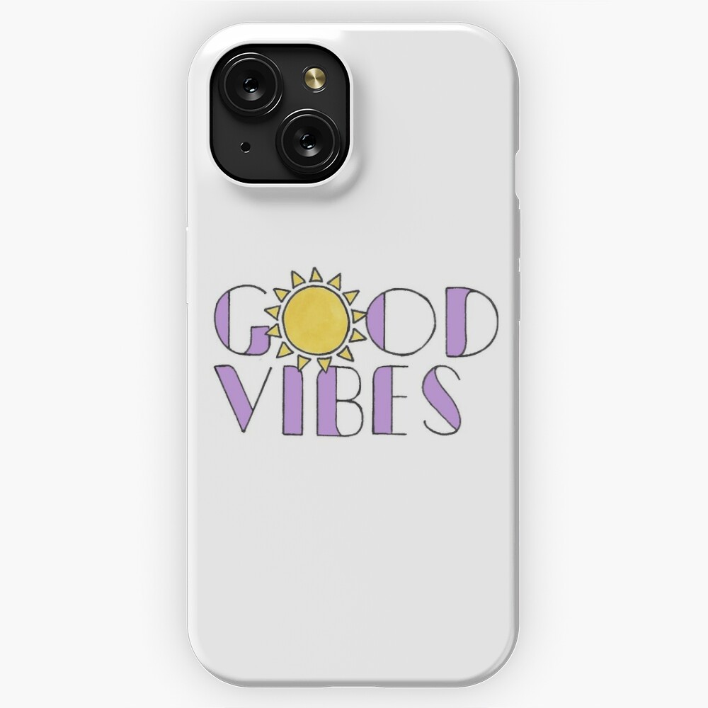 Good vibes, aesthetic, aesthetic purple, purple, HD phone