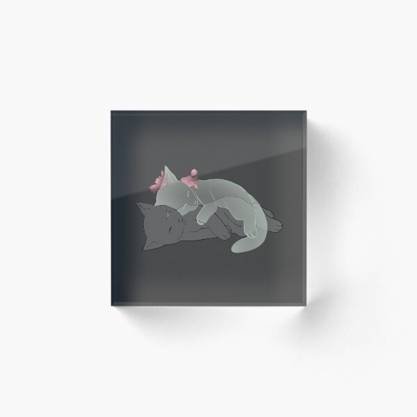 Guardian Kitten Acrylic Block