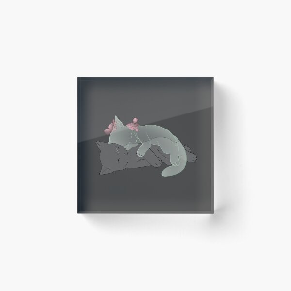 Guardian Kitten Acrylic Block
