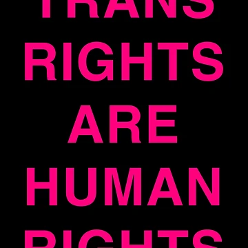 Artwork thumbnail, Trans Rights Are Human Rights by flippinsg
