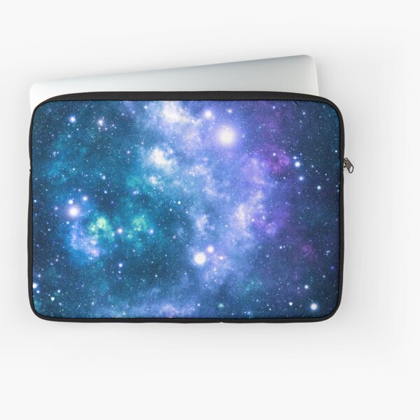 Vista previa del artículo con la obra «Nebulosa de la galaxia púrpura verde azulado turquesa», diseñado y vendido por 2sweetsDesign.