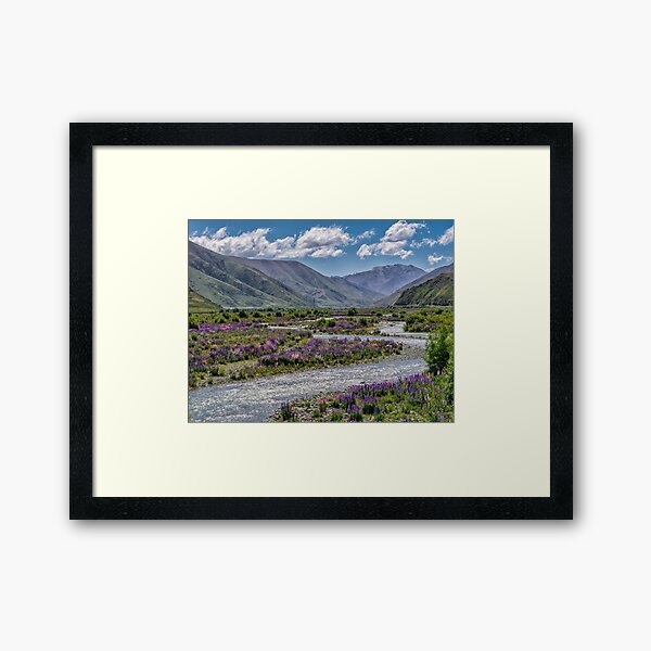 Item preview, Peaceful River Surroundred by Mountains designed and sold by fineartimagery.