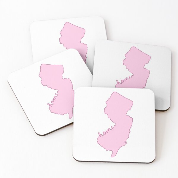 Item preview, New Jersey Home State Pink designed and sold by jamiemaher15.