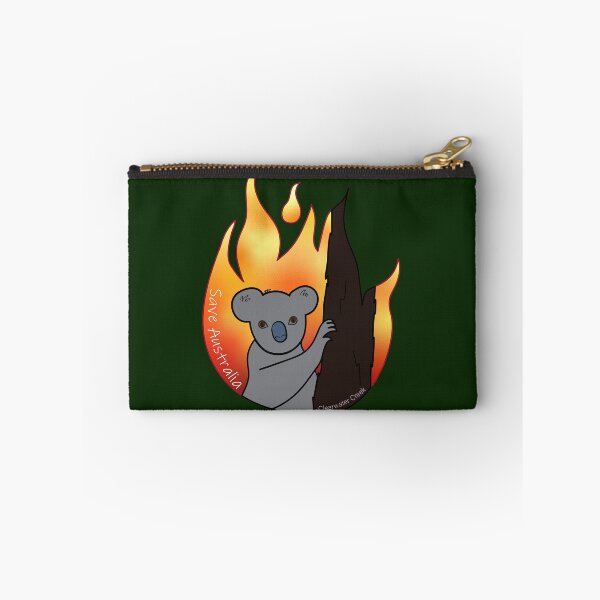 Item preview, Save Australia, Bush Fires Koala designed and sold by ClearwaterCreek.