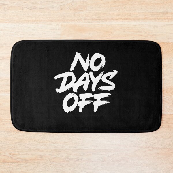 Item preview, No Days Off designed and sold by Zagach Letters.