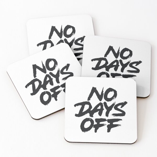 Item preview, No Days Off designed and sold by Zagach Letters.