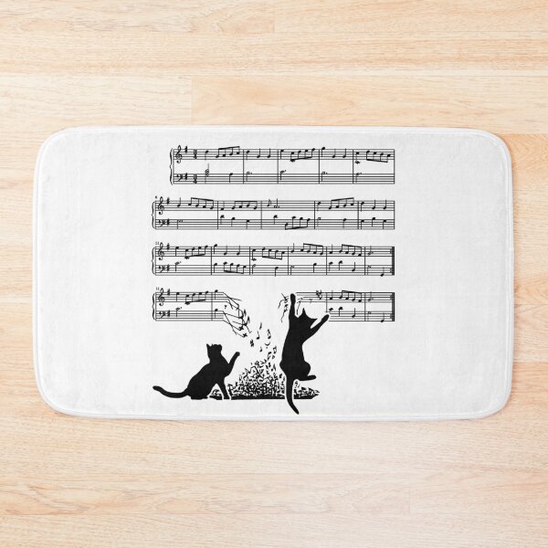 Item preview, Cats And Music Sheet designed and sold by designeclipse.