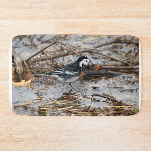 Item preview, Wading wagtail designed and sold by GreyFeatherPhot.
