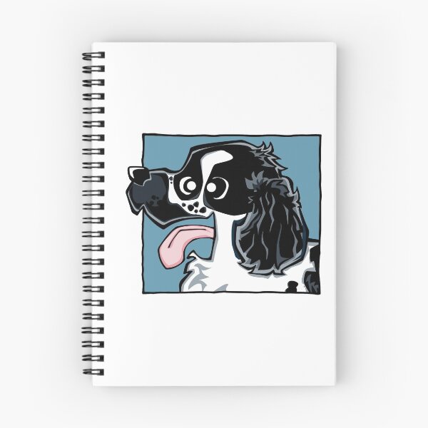 Item preview, Cocker Spaniel - Blue Roan (Face) WHITE BG designed and sold by TheChicken.