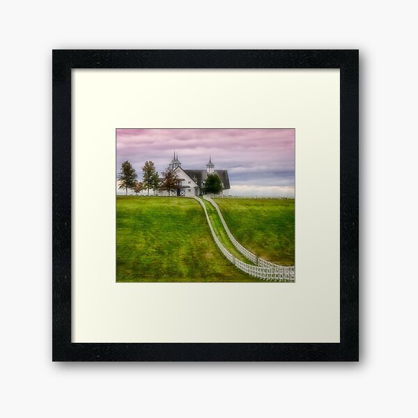 Item preview, Thoroughbred Horse Barn designed and sold by fineartimagery.