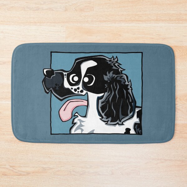 Item preview, Cocker Spaniel - Blue Roan (Face) BLUE BG designed and sold by TheChicken.