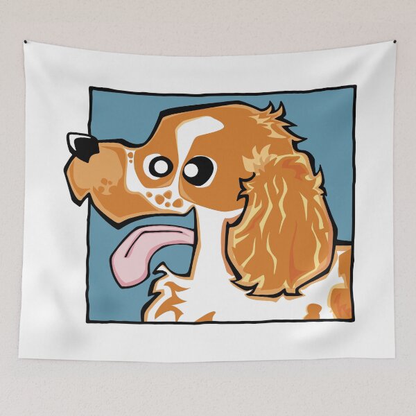 Item preview, Cocker Spaniel - Orange Roan (Face) WHITE BG designed and sold by TheChicken.