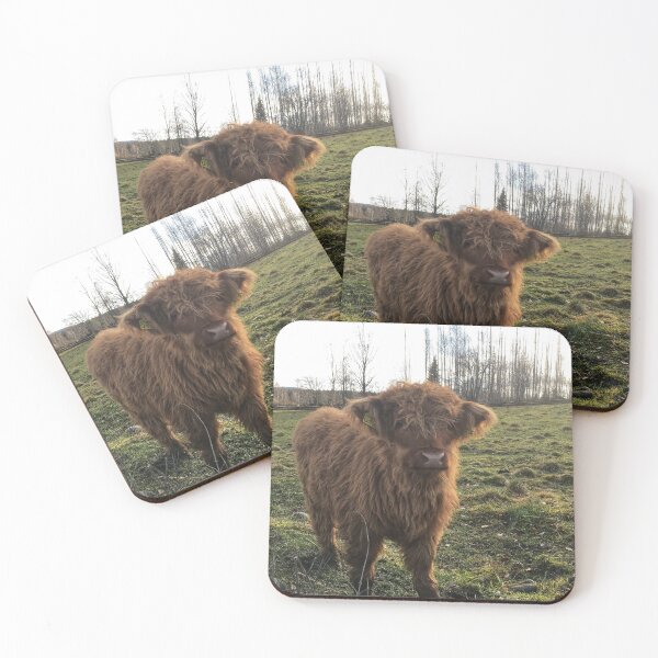Item preview, Scottish Highland Cattle Calf 1844 designed and sold by SaarelaHighland.