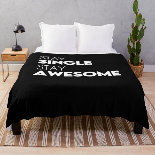 Item preview, Stay Single Stay Awesome - Valentine's Day designed and sold by BenjaminRo.