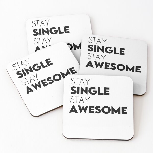 Item preview, Stay Single Stay Awesome - Valentine's Day designed and sold by BenjaminRo.