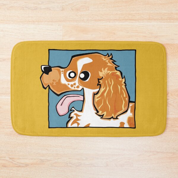 Item preview, Cocker Spaniel - Orange Roan (Face) YELLOW BG designed and sold by TheChicken.