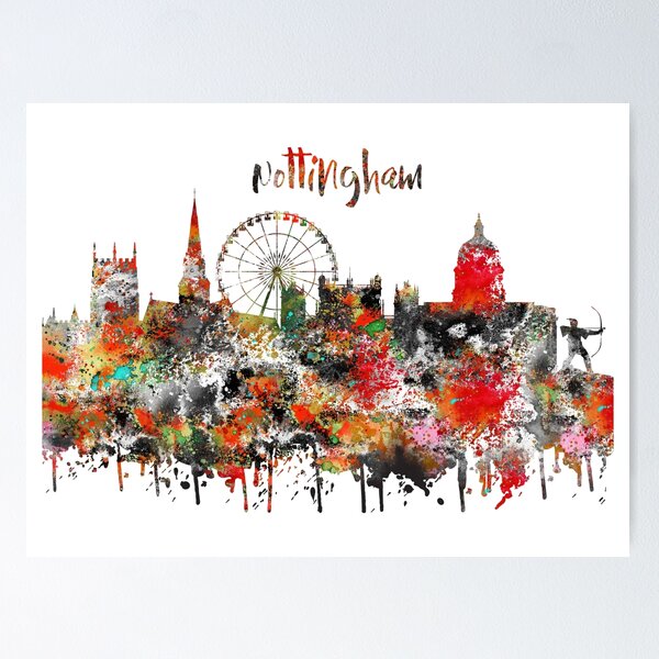Item preview, Nottingham designed and sold by Rosaliartbook.