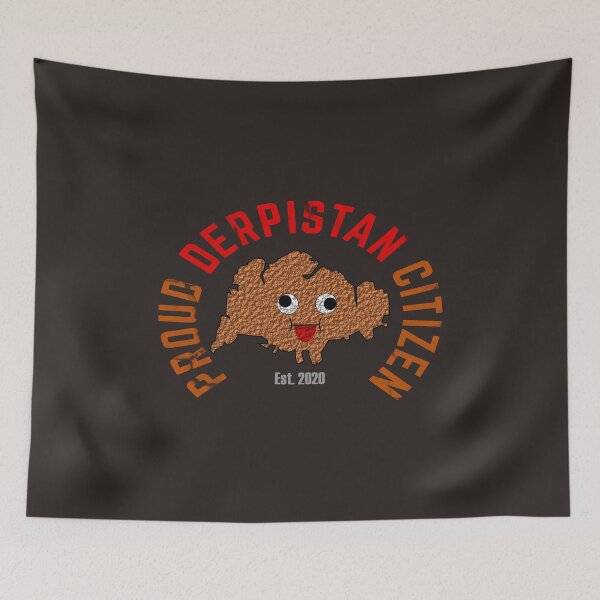 Item preview, Proud Derpistan Citizen Funny Artwork  designed and sold by McFlyDesigns.