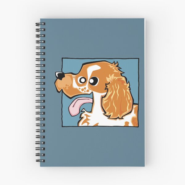 Item preview, Cocker Spaniel - Orange Roan (Face) BLUE BG designed and sold by TheChicken.