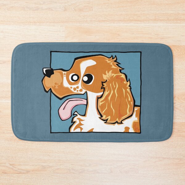 Item preview, Cocker Spaniel - Orange Roan (Face) BLUE BG designed and sold by TheChicken.