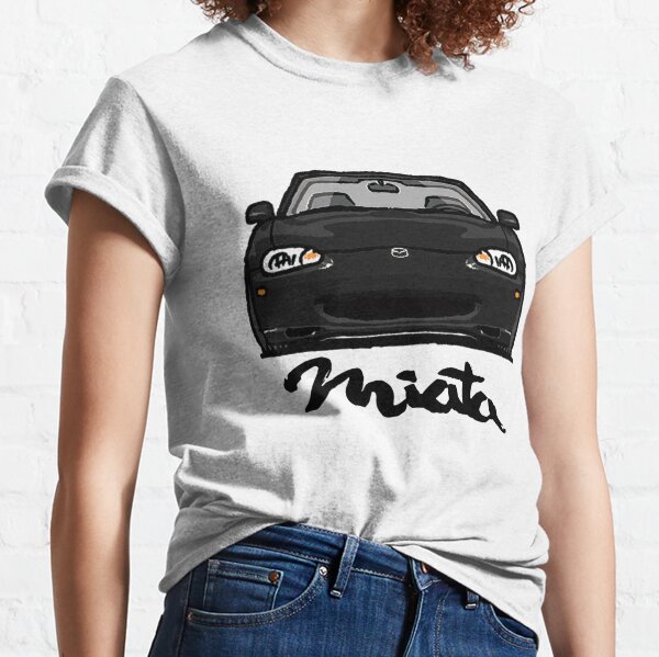 For Mazda MX-5 fan T-Shirt gift miata silhouette shirt