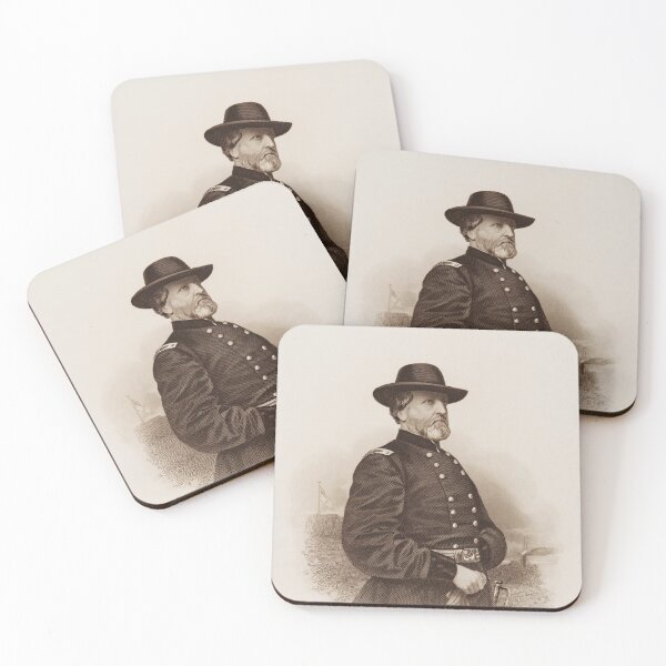 Item preview, General George Henry Thomas Engraved Portrait designed and sold by warishellstore.